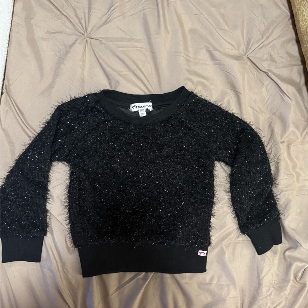Appaman Sparkly Black Kids Sweater
